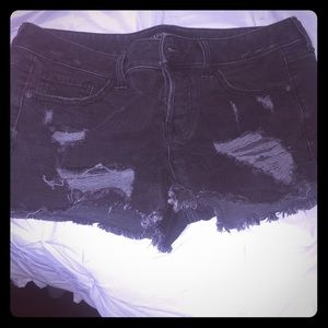 EXPRESS jean shorts